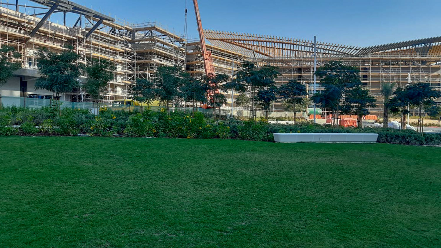 Expo 2020 Sustainability theme landscape